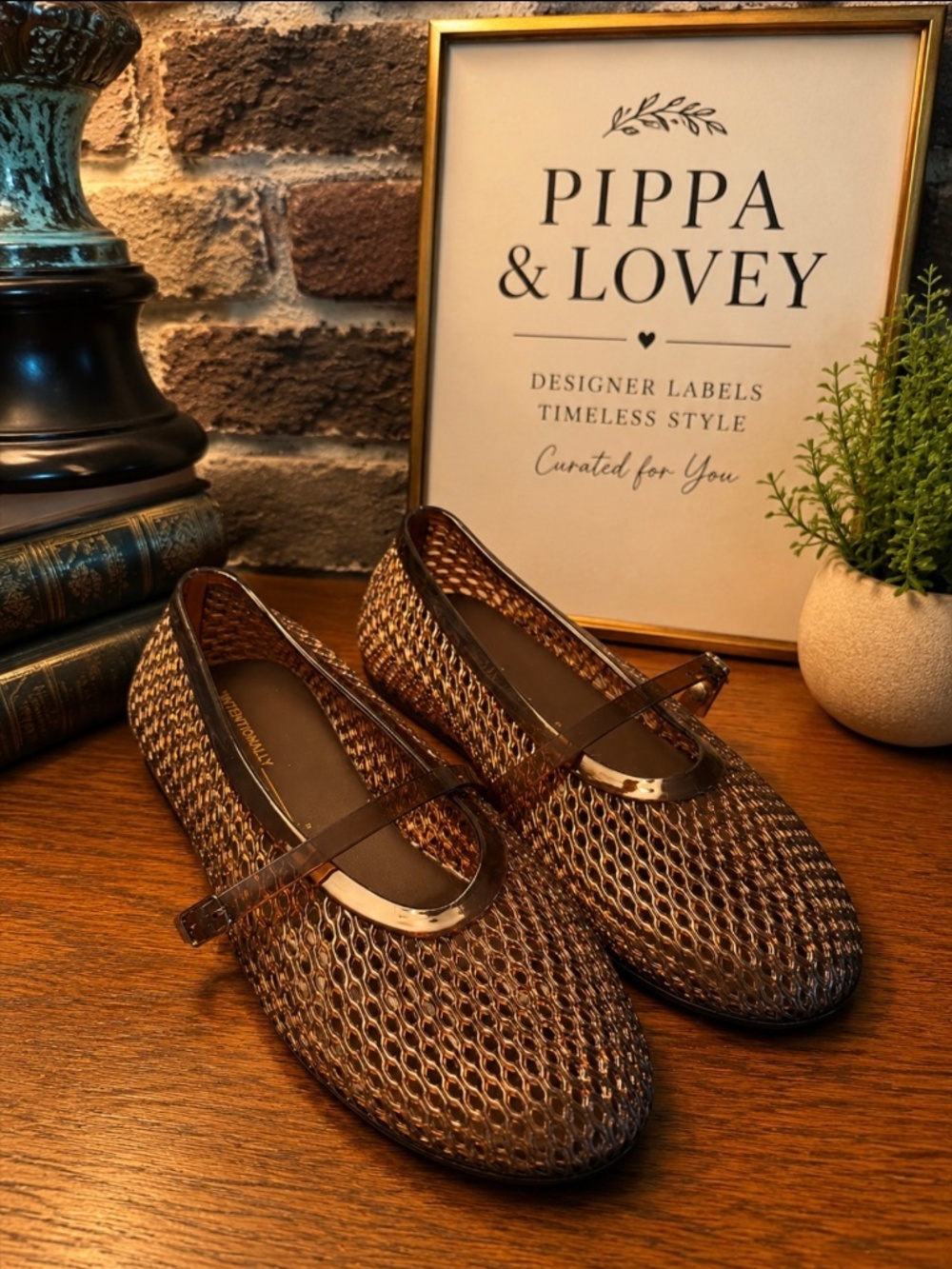 Classy Jelly Mary Jane in mocha by Intentionally Blank.